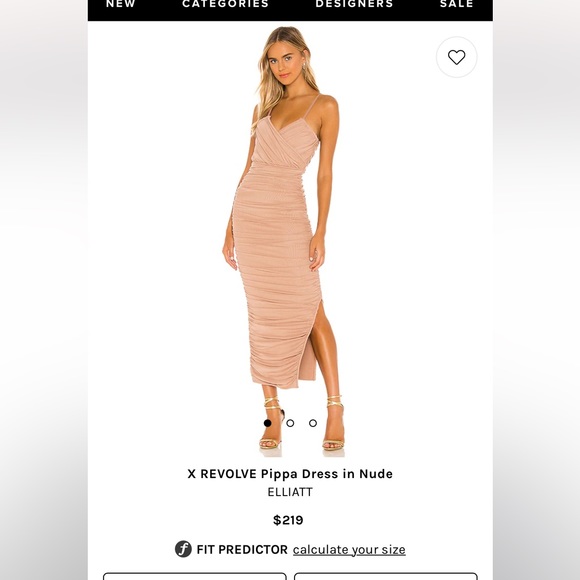 X REVOLVE Pippa Dress in Nude
ELLIATT - Picture 1 of 6